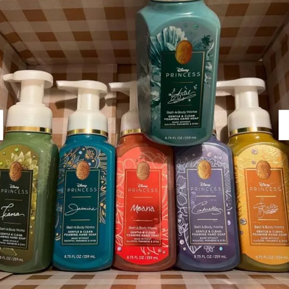 Disney Other - Disney Princess Bath & Body Works Foaming Hand 🧼 Set